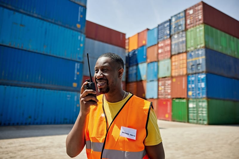 cargo handler using radio