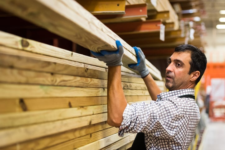 Timber yard online trade