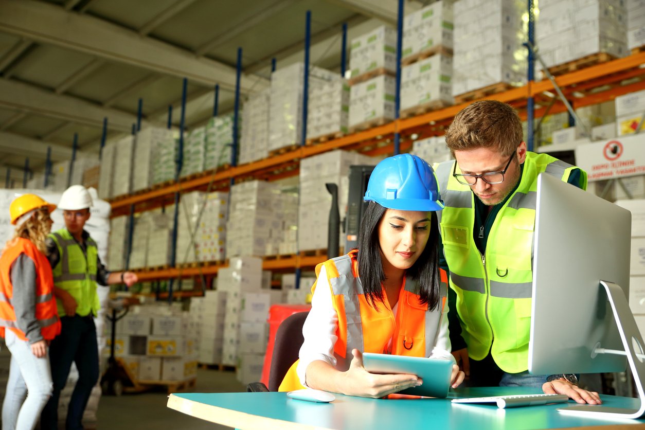 Warehouse workers